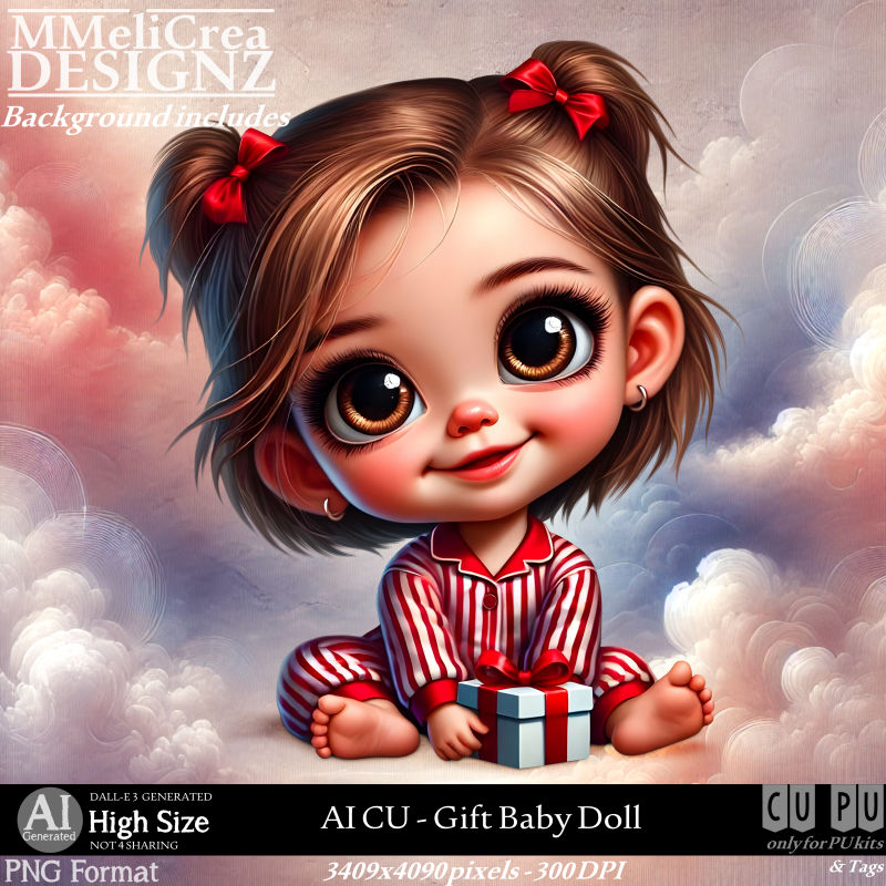 AI - CU Gift Baby Doll (CU4PU/PNG)